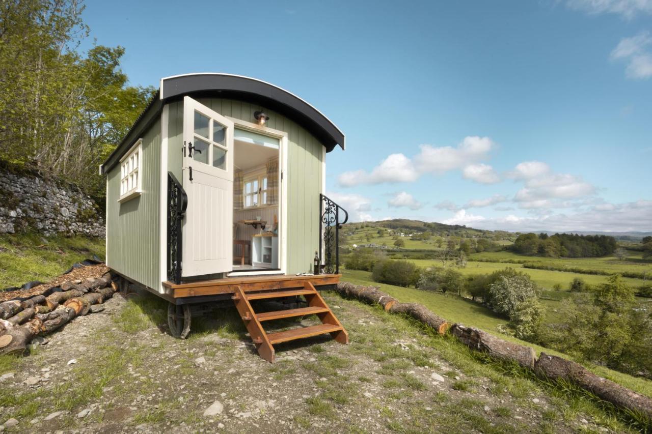 The Heron Shepherds Hut At Lyth Valley Brigsteer Экстерьер фото